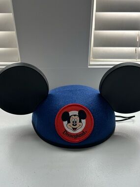 NWT Disney Kids Mickey Ears Hat - Blue with Black Ears